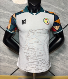 2025-26  Mens Senegal White Map Version Player soccer jersey