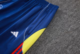 2025-26 Kids  Arsenal Royal blue jacket Tracksuit     E25176#