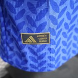 2026-27 Mens Italy home  Player version  blue Long Sleeve soccer jersey