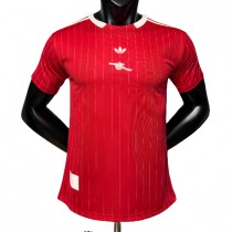 2025-26 Mens Arsenal  retro Edition red Player  soccer Jersey