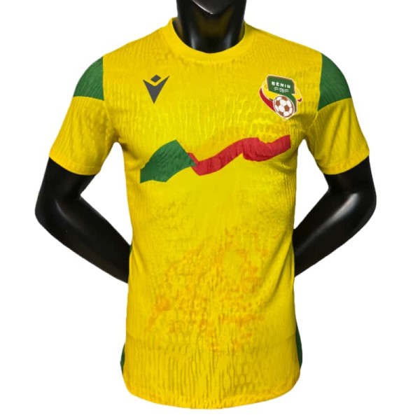 2026-27 Mens Benin yellow  away Player version Soccer Jersey