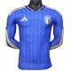 2026-27 Mens Italy home  Player version  blue Long Sleeve soccer jersey