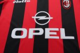 1997-98 Kids AC Home  Retro Soccer Jersey