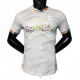 2025-26 Mens Barcelona White Colorful Special Edition  Player  soccer jersey