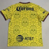 2025-26 Mens Club America Yellow Halloween Soccer Jersey