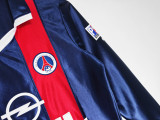 2001-02 Mens PSG home long sleeve Retro Soccer Jersey