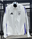 2025-26 Mens Germany White Black Double Sided windbreaker