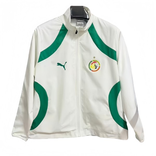 2025-26 Mens Senegal white windbreaker