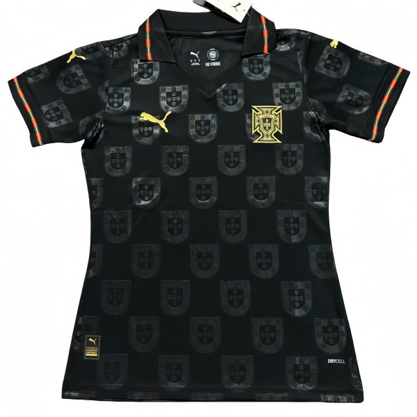 2026-27  Women Portugal Special Edition black soccer Jersey