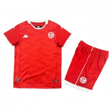 2026-27 Kids Tunisia home red soccer jersey