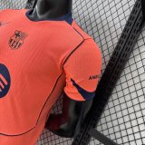 2025-26 Mens Barcelona  Third away  Player version soccer Jersey