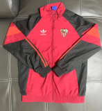 2025- 26 Mens Sevilla black Red Windbreaker