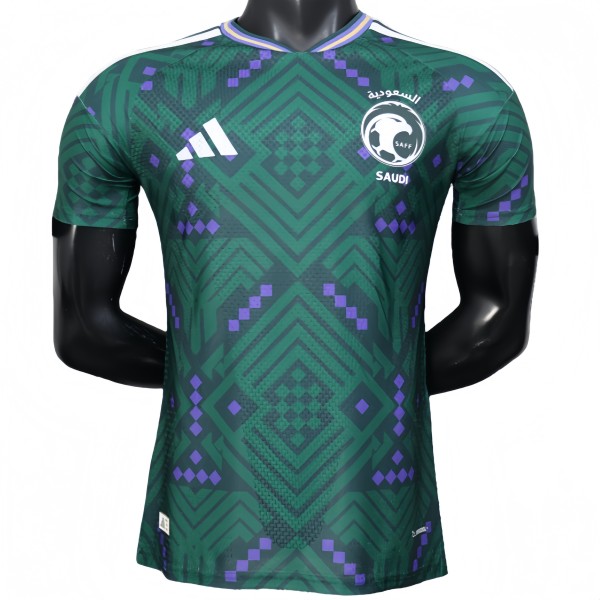 2026-27 Mens Saudi Arabia home green  Player version soccer jersey