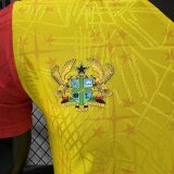 2026-27  Mens Ghana Yellow Special Edition  Player version soccer jersey