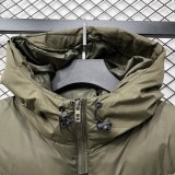 2025-26 NK olive drab Embroidered version  Hooded Cotton Coat LT871