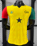 2026-27  Mens Ghana Yellow Special Edition  Player version soccer jersey