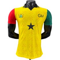 2026-27  Mens Ghana Yellow Special Edition  Player version soccer jersey