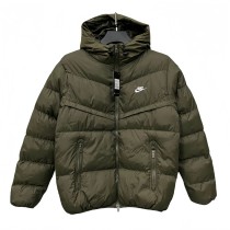 2025-26 NK olive drab Embroidered version  Hooded Cotton Coat LT871