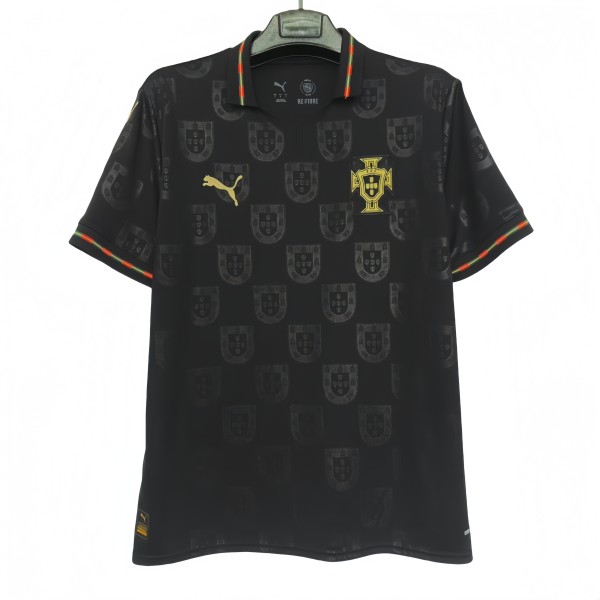 2026-27  Mens Portugal Special Edition 1:1 black soccer Jersey