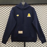 2025-26 Mens Roma Training Hoodie Royal blue Football Hoody