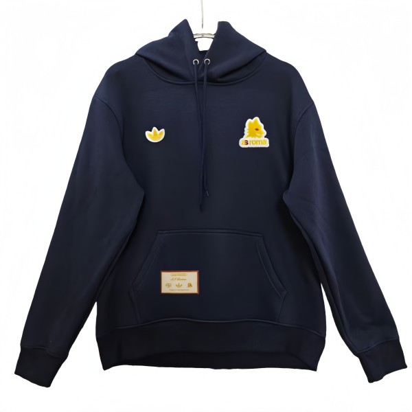 2025-26 Mens Roma Training Hoodie Royal blue Football Hoody