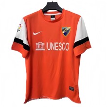 2013 Mens Malaga third away orange  Retro  soccer jersey