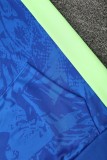 2025-26 Mens Barcelona  hoodie blue Tracksuit