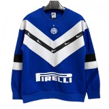 2025-26 Mens Inter Milan  blue white Hoodie (无帽卫衣)
