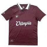 2025-26 Mens CD Olimpia Brown Red Special Edition Soccer Jersey (洪都奥林匹亚）