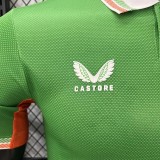 2025-26 Mens Ireland green home  Player version Soccer Jersey