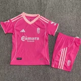 2025-26  Kids  Granada Special Edition pink  soccer Jersey