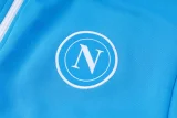 2025-26 Kids  Napoli  Lake blue  Jacket Tracksuit #E25191