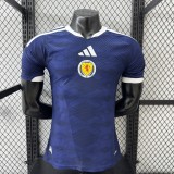 2026-27 Mens Scotland Home  Player version  Soccer Jersey