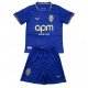 2025-26 Kids AS Monaco  away  blue soccer Jersey
