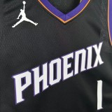 25-26 SUNS BOOKER #1 Black Top Quality Hot Pressing NBA Jersey