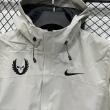 2025-26 NK Oregon Gray hoodie  windbreaker # F711冲锋衣