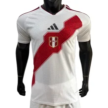 2026-27 Mens Peru Home white  Player version Soccer Jersey