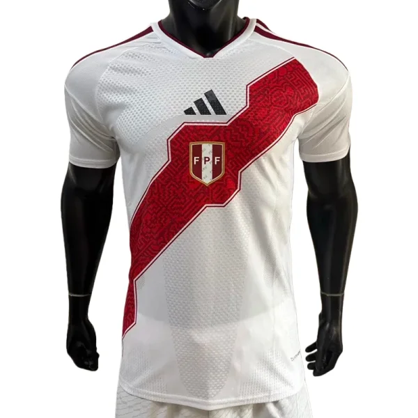 2026-27 Mens Peru Home white  Player version Soccer Jersey