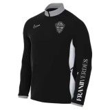 2025-26 Mens Elche CF black Half Pull Sportswear Top