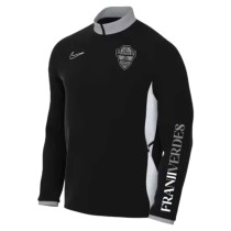 2025-26 Mens Elche CF black Half Pull Sportswear Top