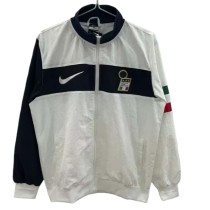 1996 Italy White Retro Windbreaker