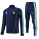2025-26 Mens Marseille Royal blue Jacket Tracksuit