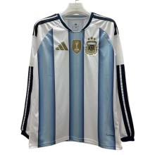 2026-27 Mens Argentina home  with FIFA World Champions 2022 Patch  Long Sleeve  soccer  Jersey