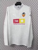 2025-26 Mens Valencia white Half Pull Sportswear Top