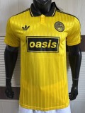 2025-26 Mens Oasis Yellow Polo Player version 25# soccer jersey