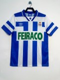 1994-1995  Mens retro Deportivo La Coruna  home soccer Jersey