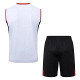 2025-26 Mens Arsenal  white vest Training Short Suit  #D25238