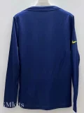 2025-26 Mens Atletico Madrid  blue Yellow Long sleeve jersey
