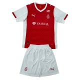 2025-26 KIDS Stade Reims Home Soccer Jersey