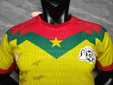 2026-27 Mens  Burkina Faso Third away yellow Player version soccer jersey